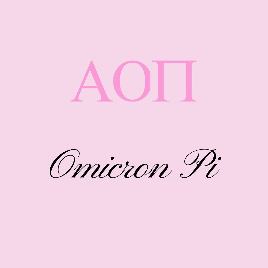 Alpha Omicron Pi Jewelry