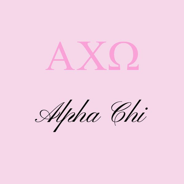 Alpha Chi Omega Jewelry