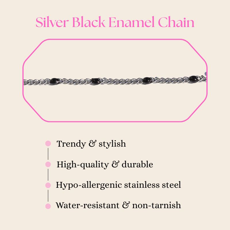 Gamma Phi Beta Sorority Bracelet - Silver Chain Style